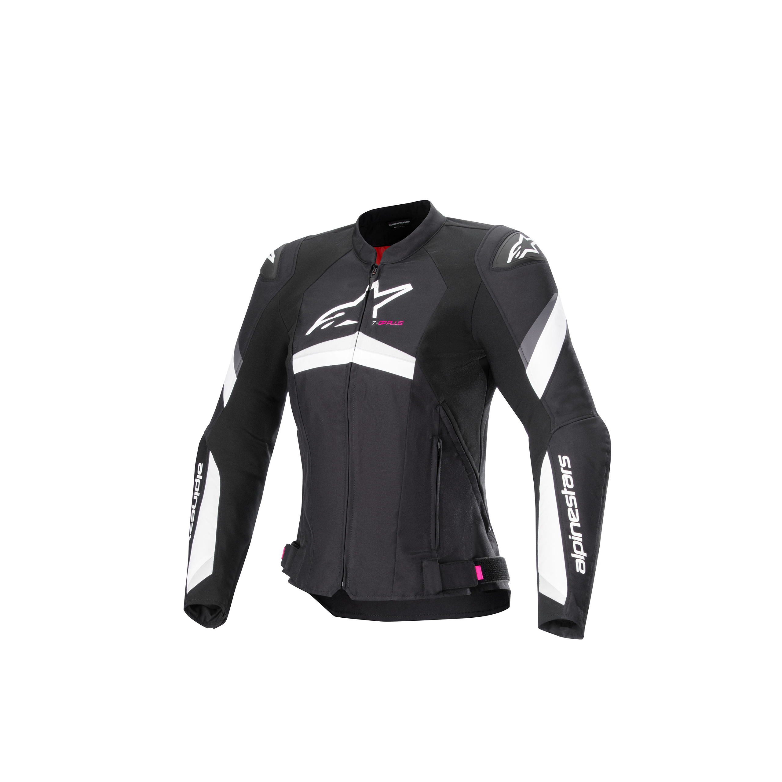 Alpinestars Stella T-GP Plus R V4 Damen Textiljacke schwarz/weiß S - Motorradbekleidung - Motorradjacken
