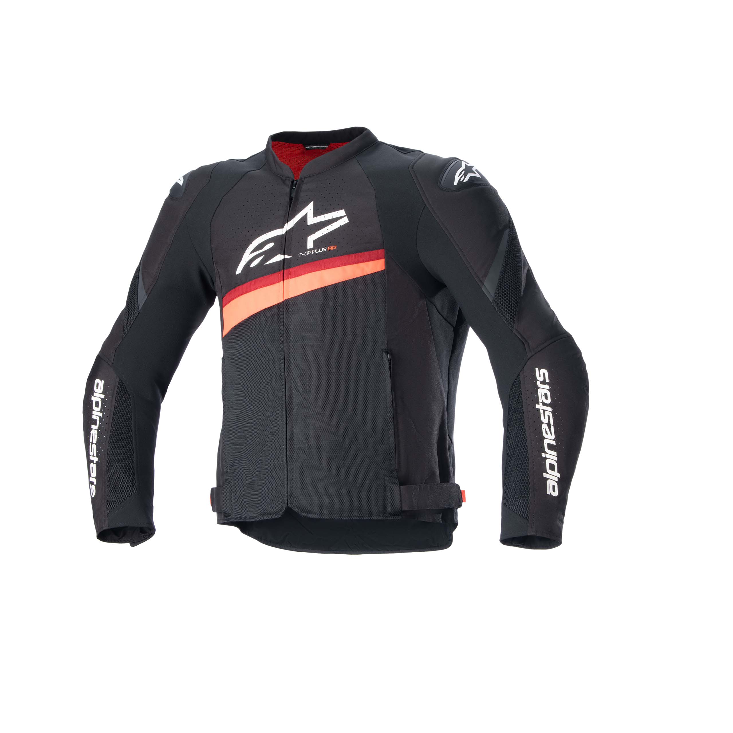Alpinestars T-GP Plus R V4 Airflow Textiljacke schwarz/rot XL - Motorradbekleidung - Motorradjacken