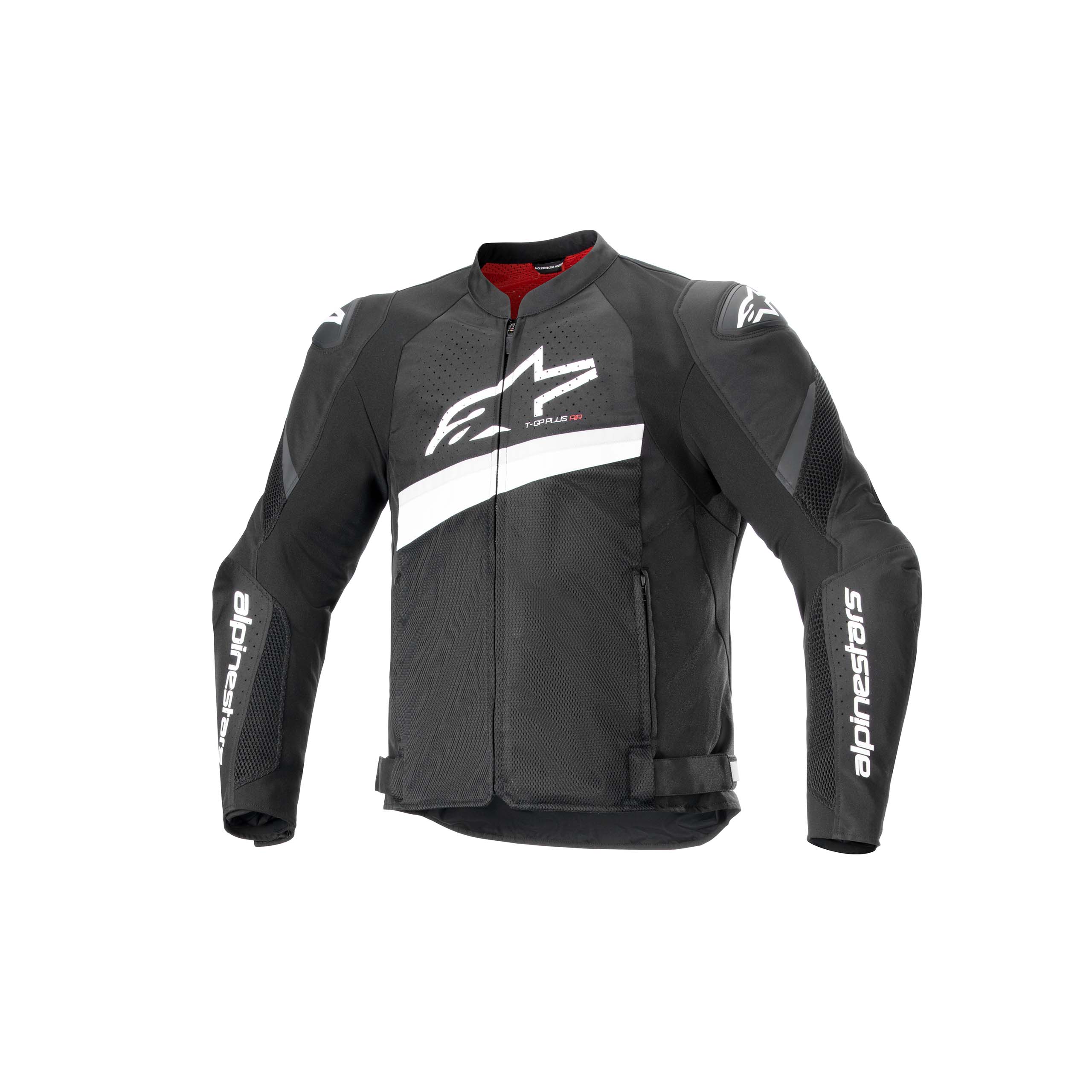 Alpinestars T-GP Plus R V4 Airflow Textiljacke schwarz/weiß S - Motorradbekleidung - Motorradjacken