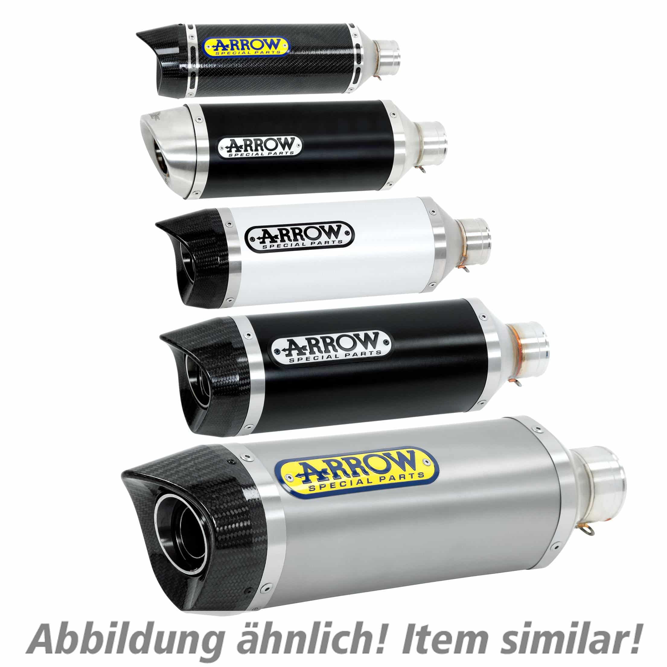 Arrow Exhaust Thunder Auspuff für Yamaha YZF R6 ab 2006 Alu/Carbon - Motorradteile & Ersatzteile - Auspuff