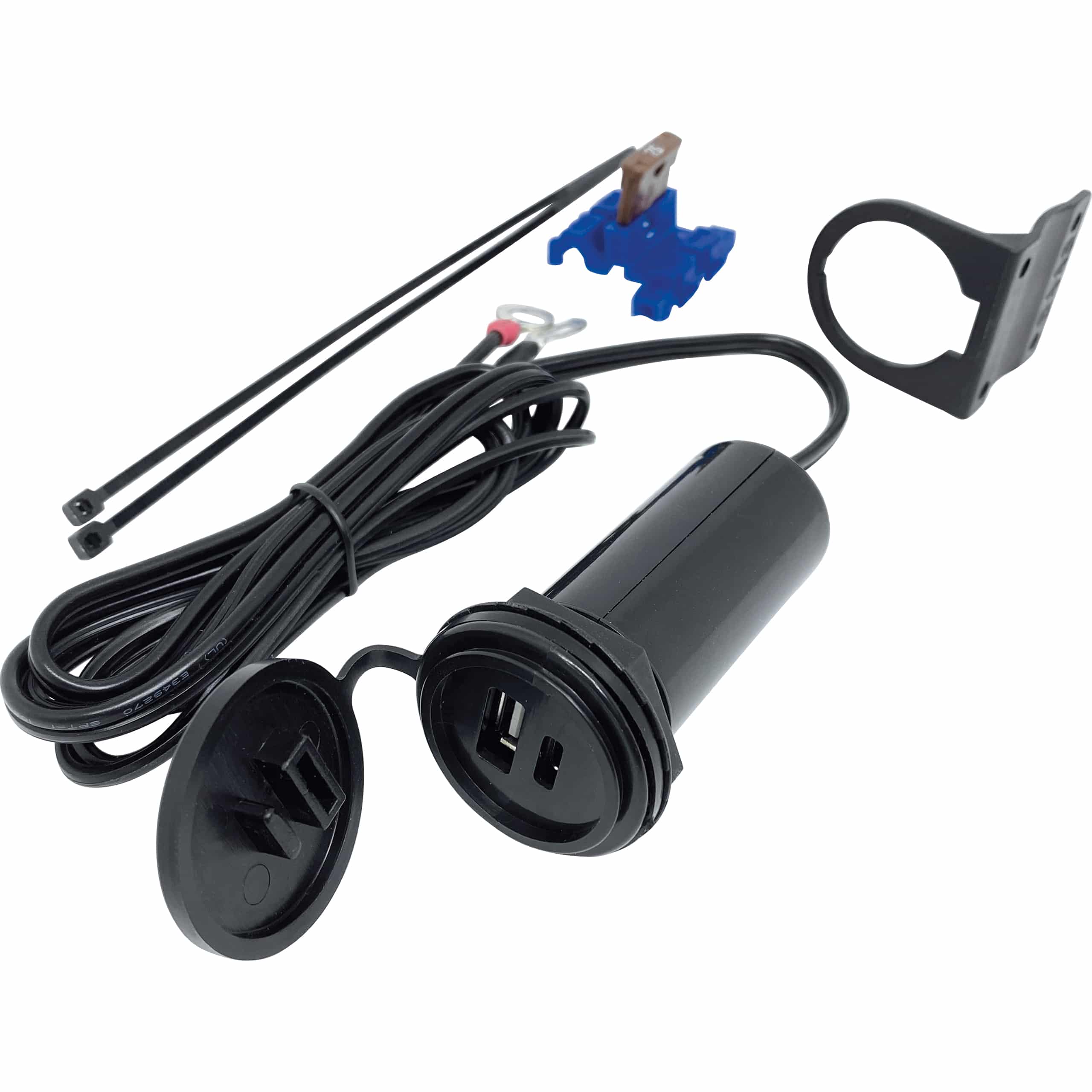 Baas Bikeparts Bordsteckdose USB-A/USB-C 2x 3