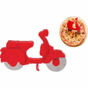 Balvi Scooter Pizzaschneider rot - Motorradzubehör - Geschenkideen