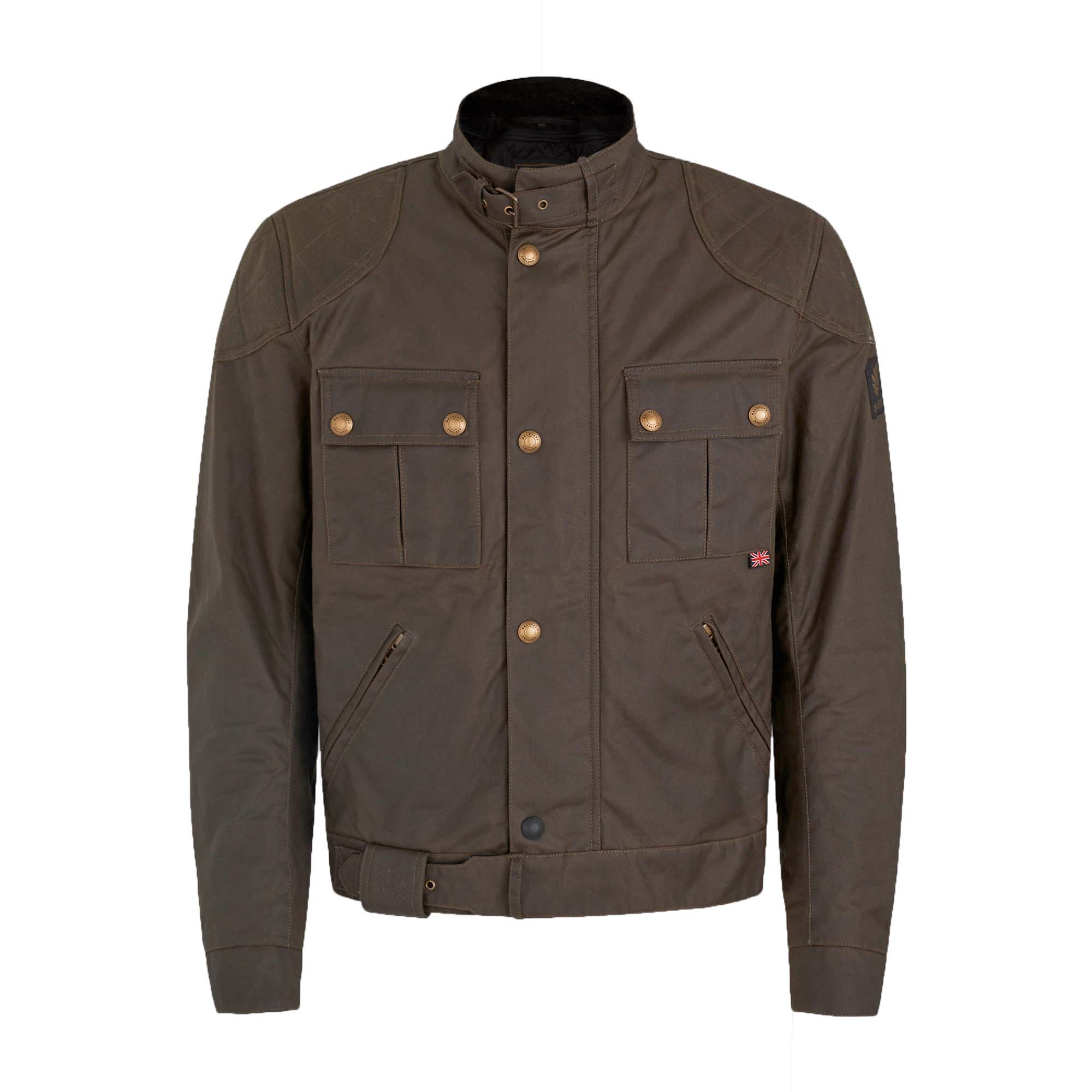 Belstaff Brooklands Motorradjacke mahagoni 3XL - Motorradbekleidung - Motorradjacken