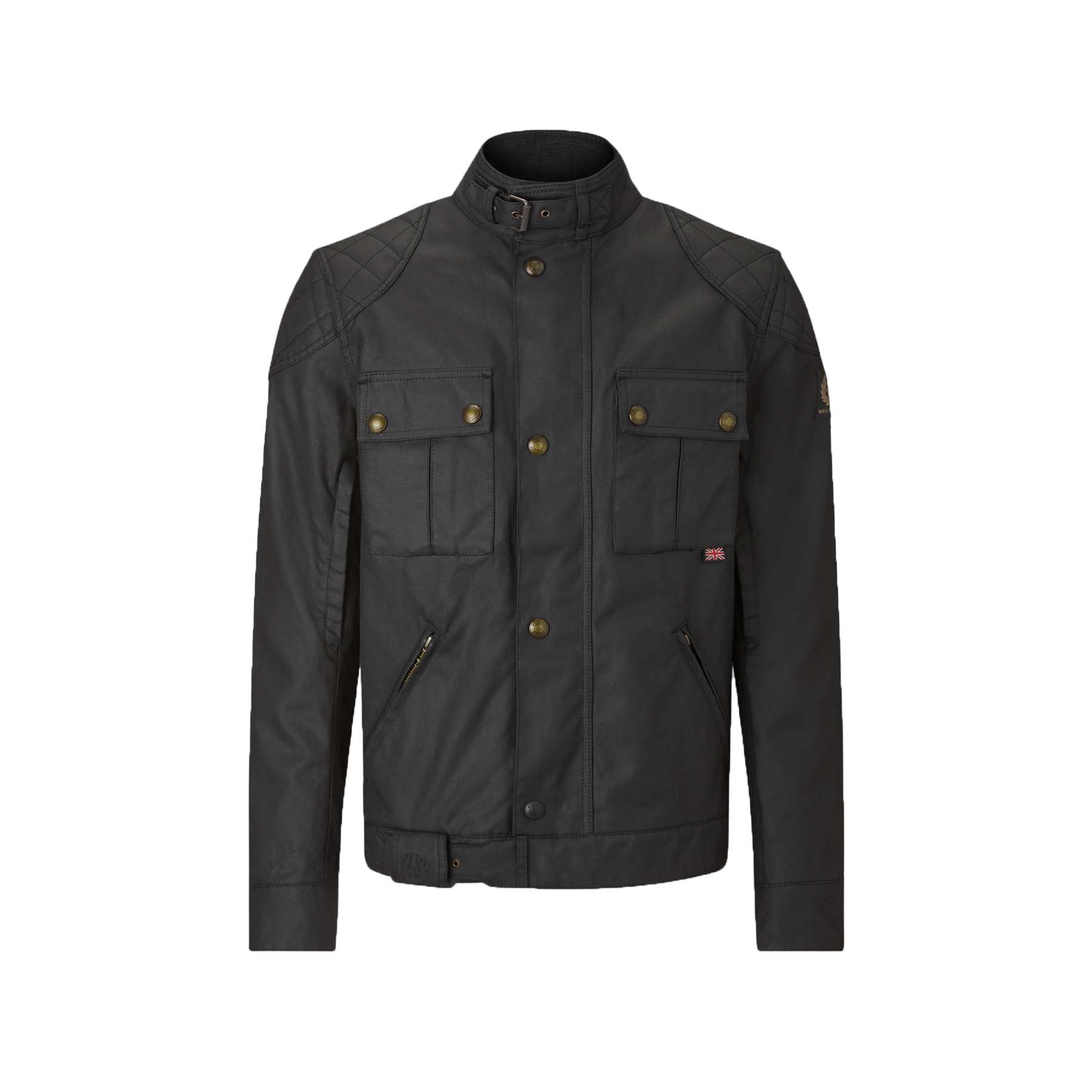 Belstaff Brooklands Motorradjacke schwarz 4XL - Motorradbekleidung - Motorradjacken