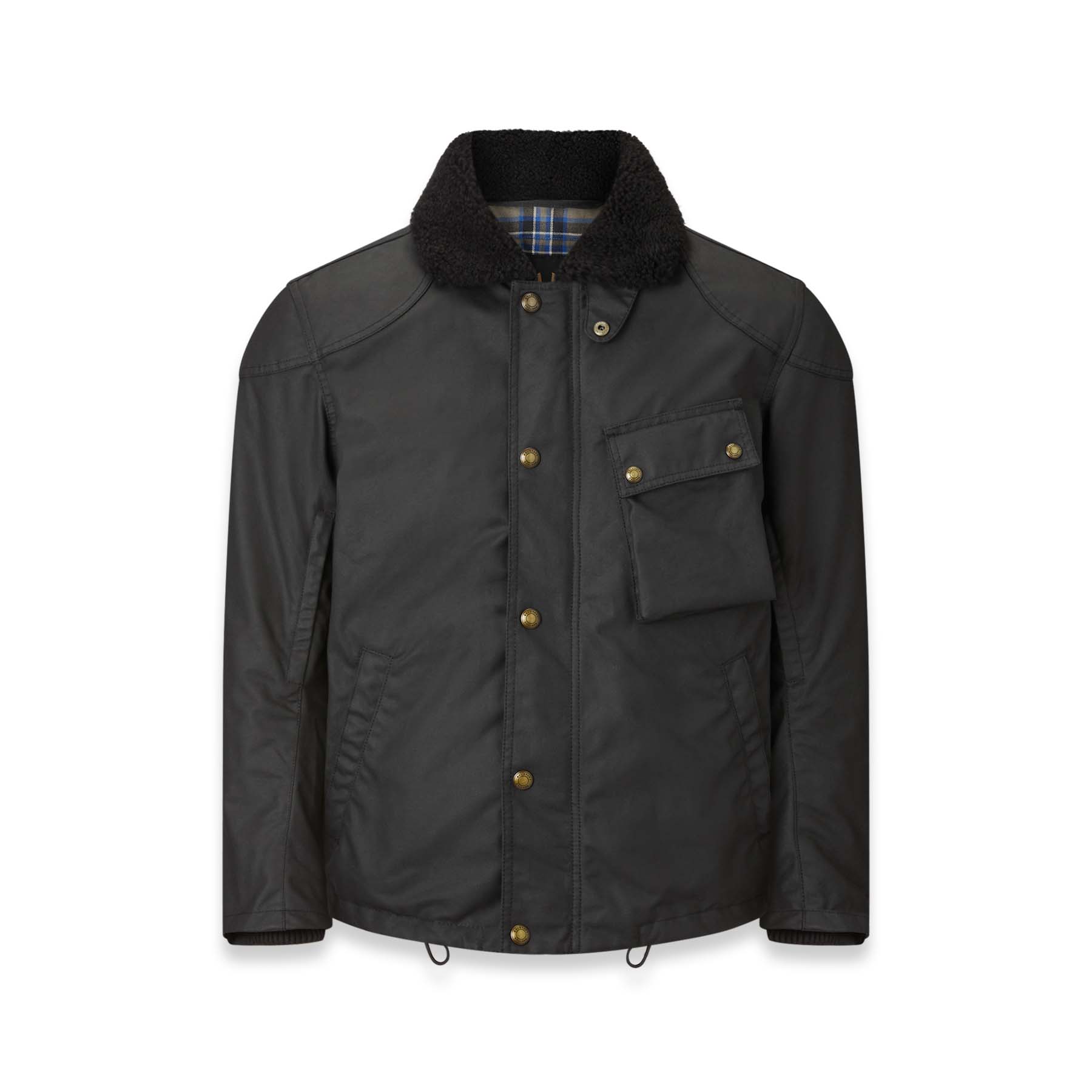 Belstaff Convoy Motorradjacke schwarz XXL - Motorradbekleidung - Motorradjacken