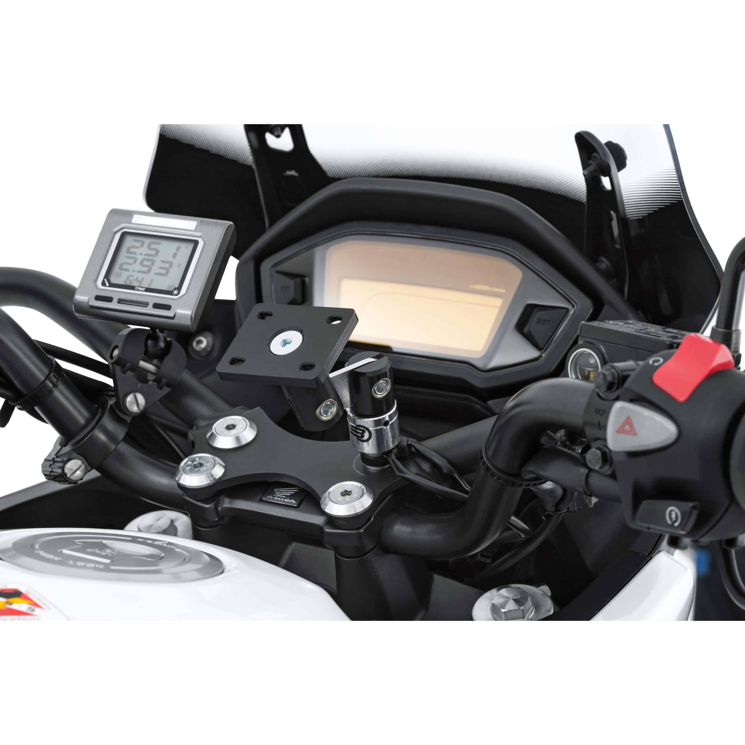 Berni`s Navihalter NH1/12 für fast alle Rohrlenkerklemmungen - Motorradzubehör - Multimedia