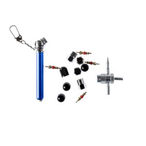 BikeBroz Reparatursatz für Reifenventile 14-teilig - Motorradteile & Ersatzteile - Reifen & Felgen