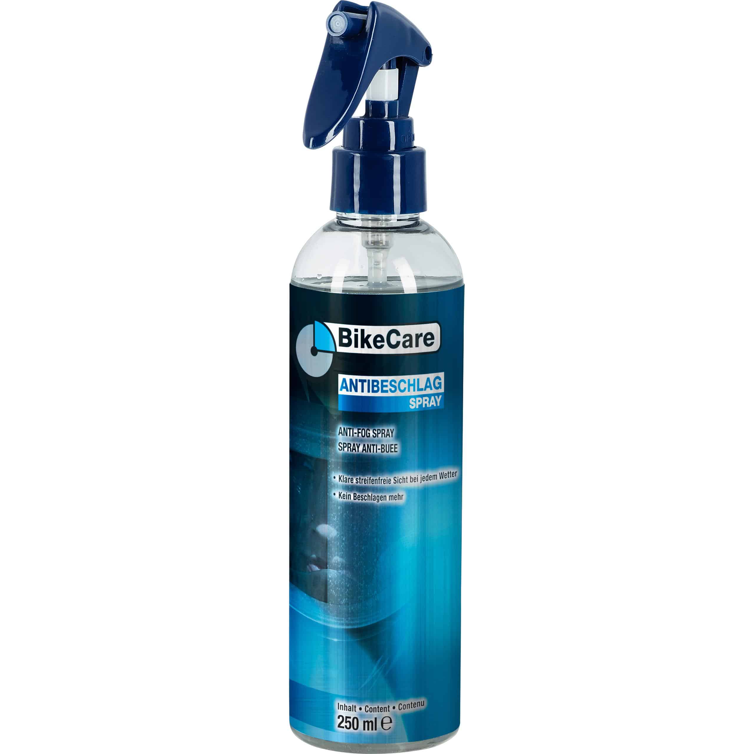 BikeCare Antibeschlag Spray 250ml - Motorradzubehör - Reinigung & Pflege