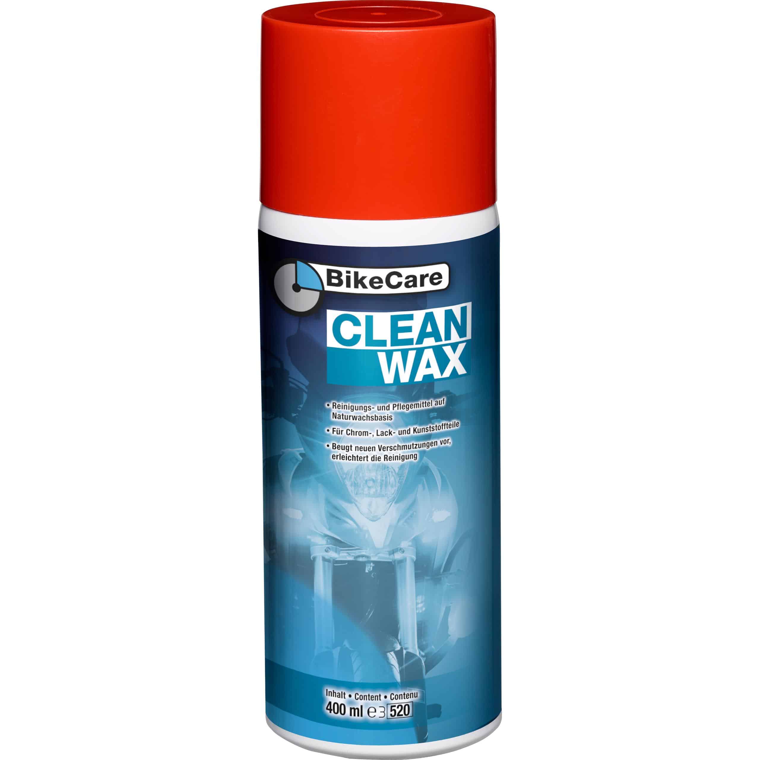 BikeCare Clean Wax Reiniger und Schutz 400 ml - Motorradzubehör - Reinigung & Pflege