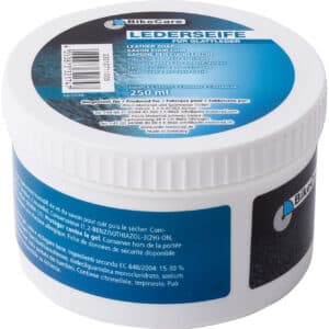 BikeCare Lederseife für Glattleder mit Schwamm 250ml - Motorradzubehör - Reinigung & Pflege