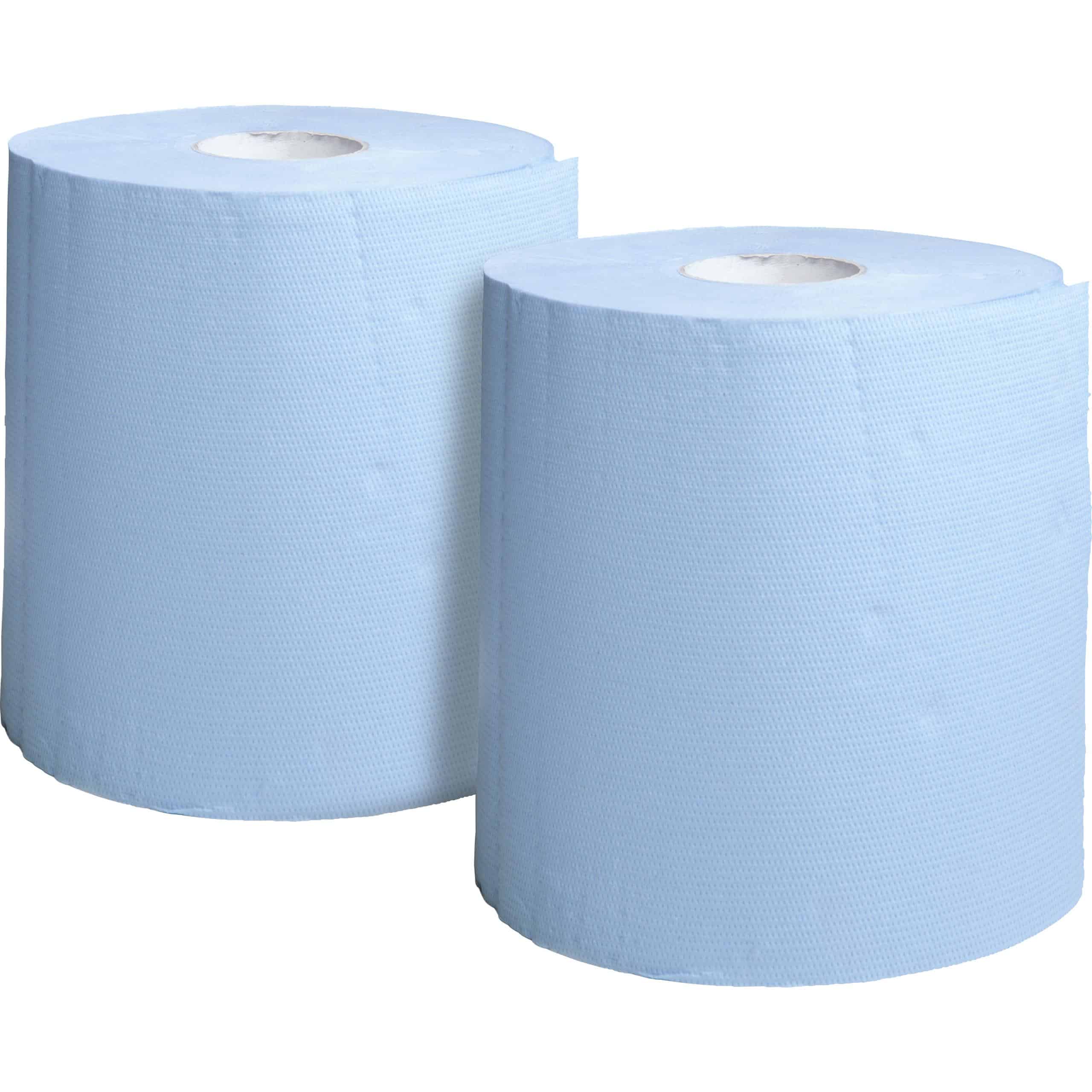 BikeCare Papier Wischtuchrollen Paar 22cm 2x500 Blatt - Motorradzubehör - Reinigung & Pflege