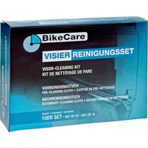 BikeCare Visier-Reinigungstücher 10er Pack - Motorradzubehör - Reinigung & Pflege