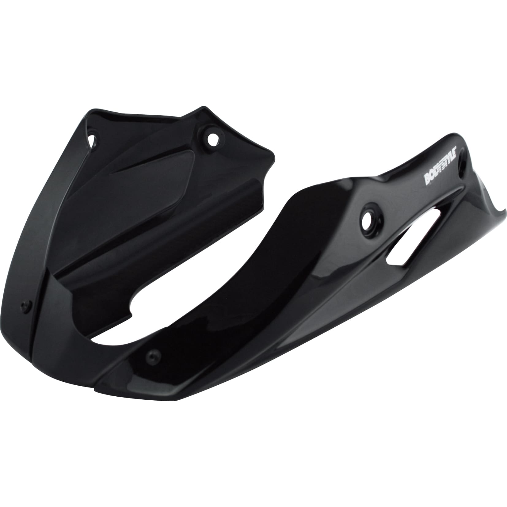 Bodystyle Bugspoiler Sportsline schwarz für Kawasaki Z 650 2020- - Motorradteile & Ersatzteile - Verkleidungen & Abdeckungen