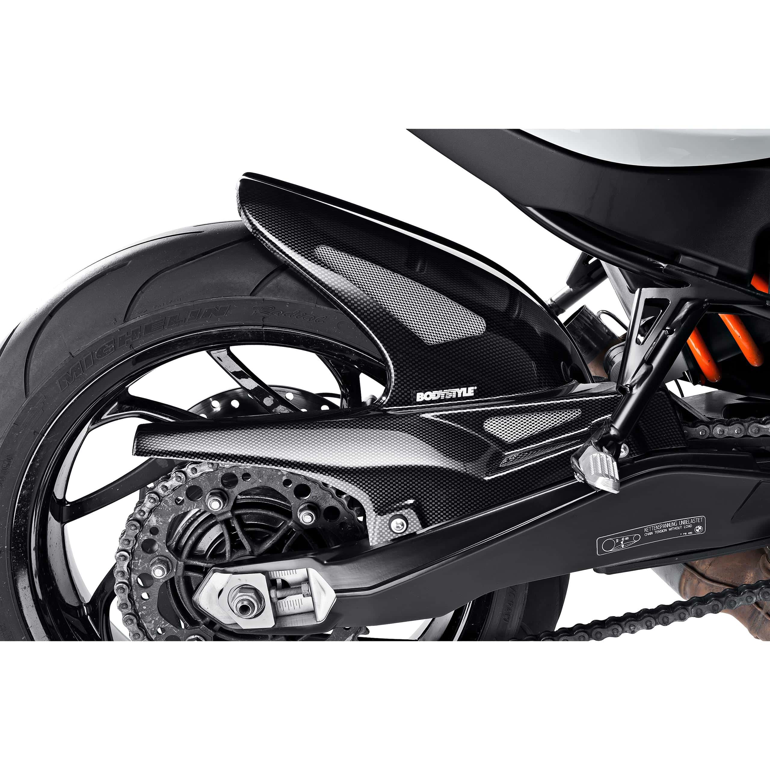 Bodystyle Hinterradabdeckung Raceline für BMW F 800 R - Motorradteile & Ersatzteile - Verkleidungen & Abdeckungen