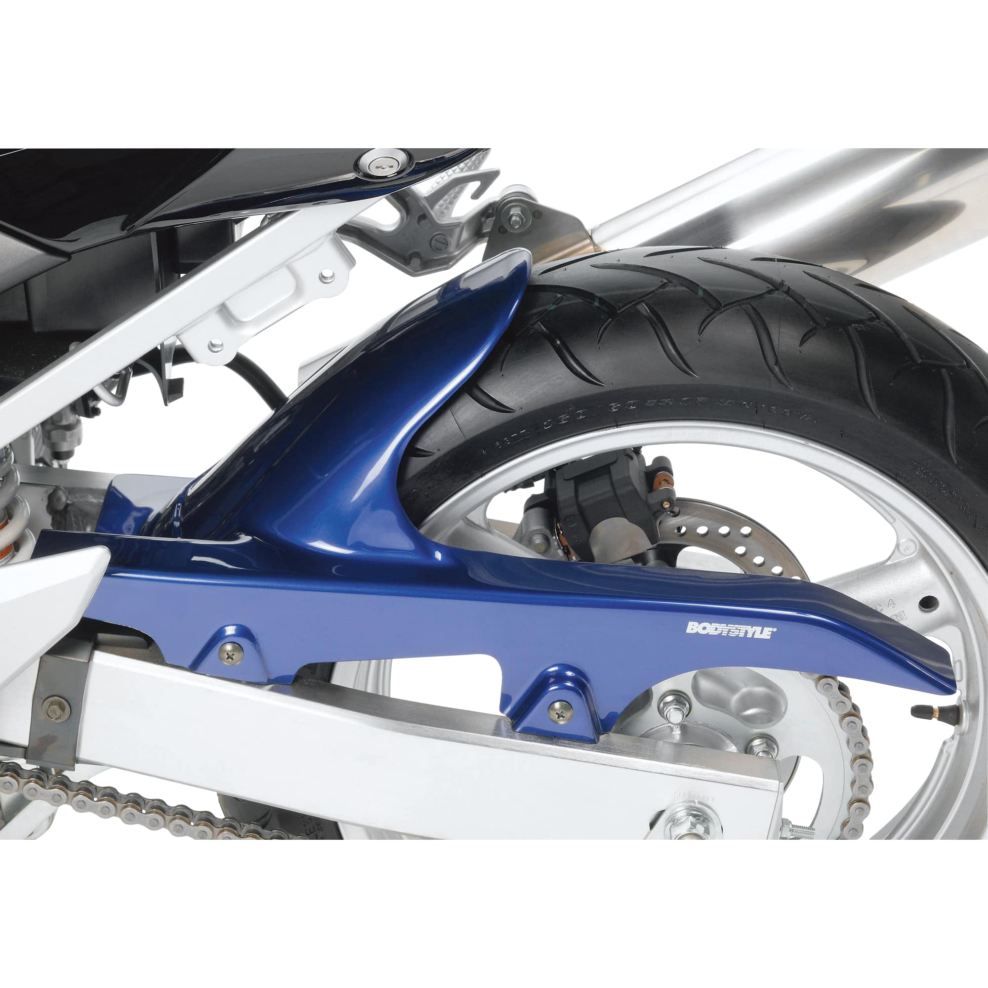 Bodystyle Hinterradabdeckung Sportsline unlackiert für SV 650 /S 99-02 - Motorradteile & Ersatzteile - Verkleidungen & Abdeckungen
