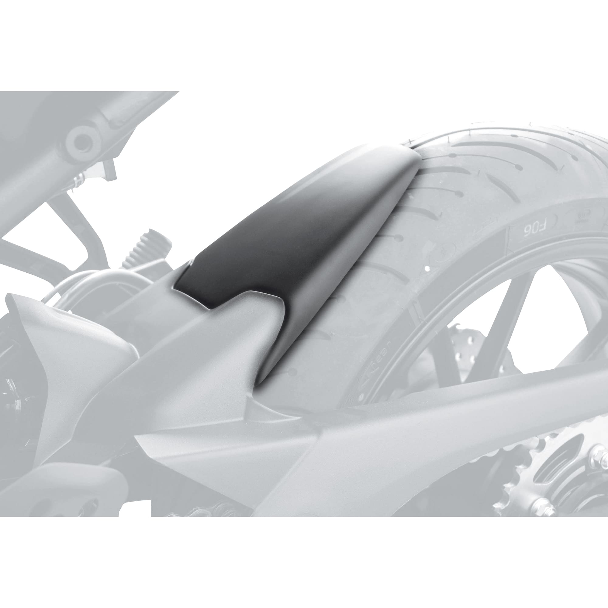 Bodystyle Hinterradabdeckungsverlängerung für Yamaha MT-09 /SP 2021- - Motorradteile & Ersatzteile - Verkleidungen & Abdeckungen