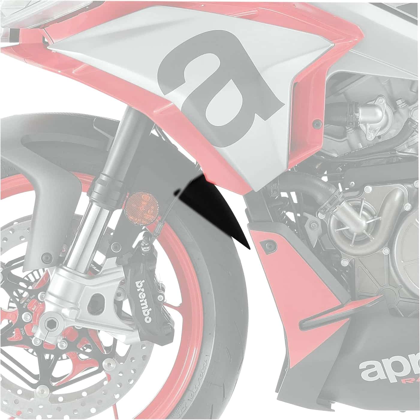 Bodystyle Kotflügelverlängerung vorne für Aprilia RS/Tuono 660 - Motorradteile & Ersatzteile - Verkleidungen & Abdeckungen
