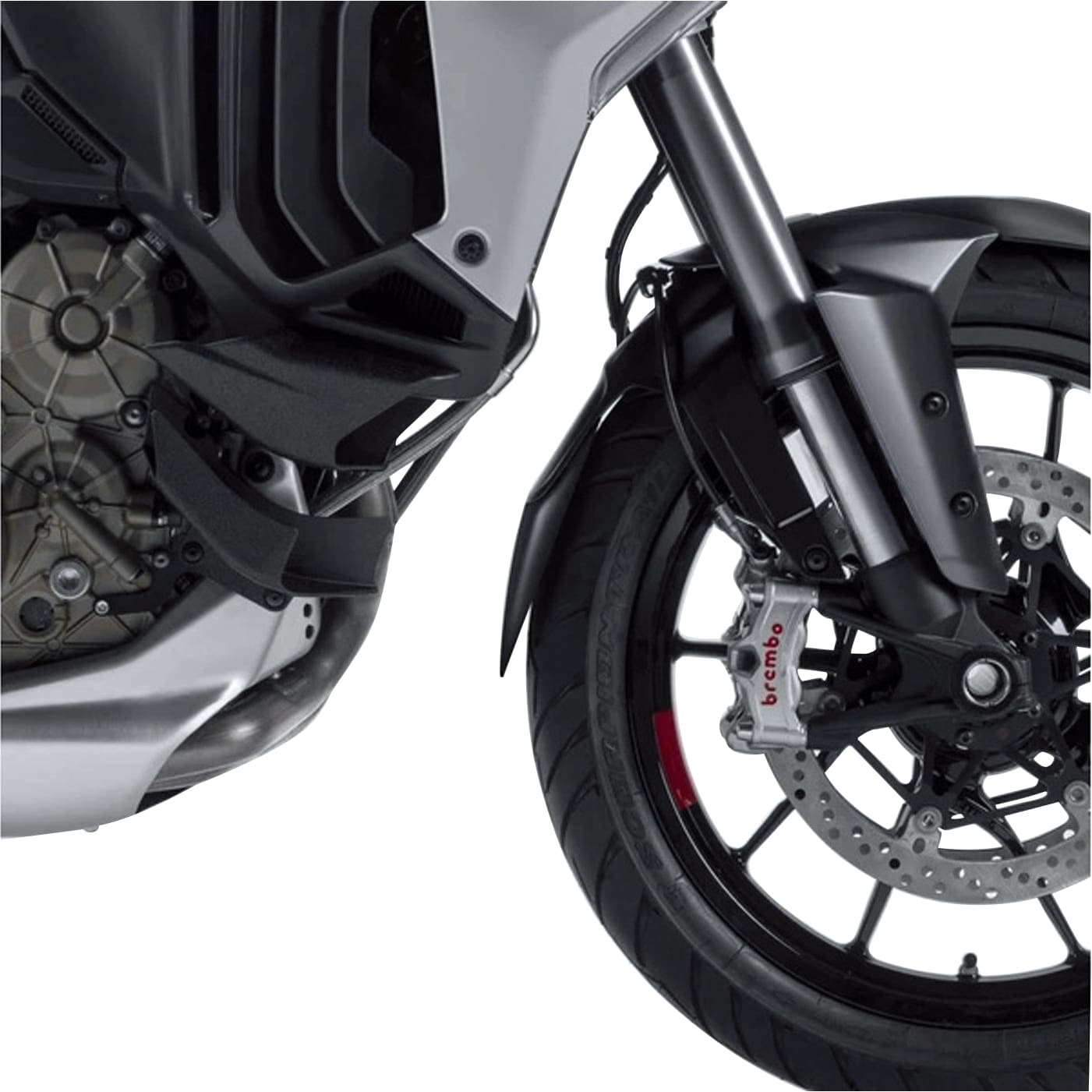 Bodystyle Kotflügelverlängerung vorne für Ducati Multistrada V4 /S - Motorradteile & Ersatzteile - Verkleidungen & Abdeckungen