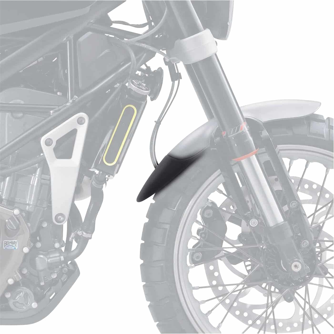 Bodystyle Kotflügelverlängerung vorne für Husqvarna Svart-/Vitpilen - Motorradteile & Ersatzteile - Verkleidungen & Abdeckungen