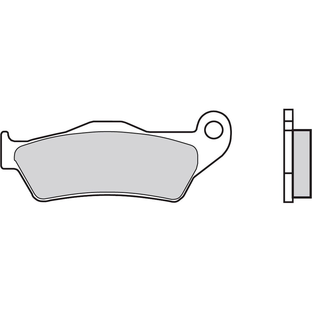 Brembo Bremsbeläge Sintermetall 07BB28.SP hinten 94x36