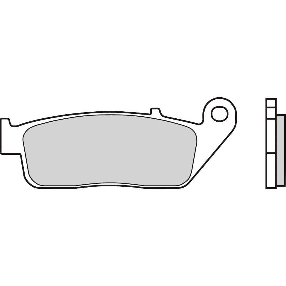 Brembo Bremsbeläge Sintermetall 07HO30.SA vorne 102