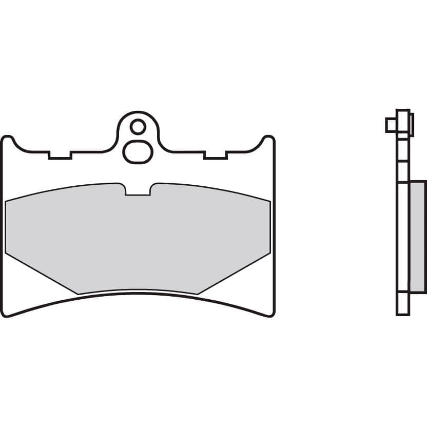 Brembo Bremsbeläge organisch 07GR56.05 67