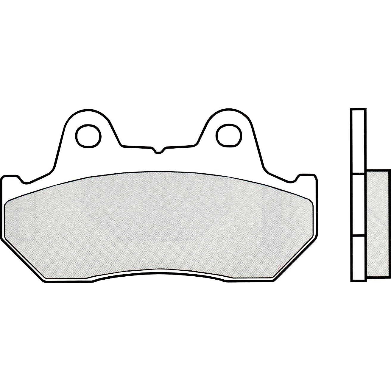 Brembo Bremsbeläge organisch 07HO10.10 89