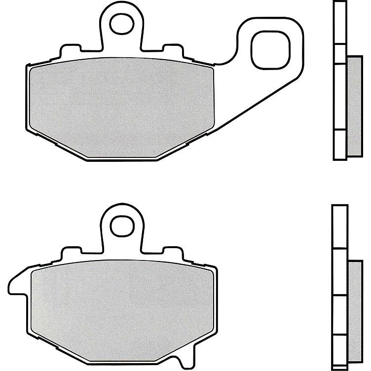 Brembo Bremsbeläge organisch 07KA16.17 89