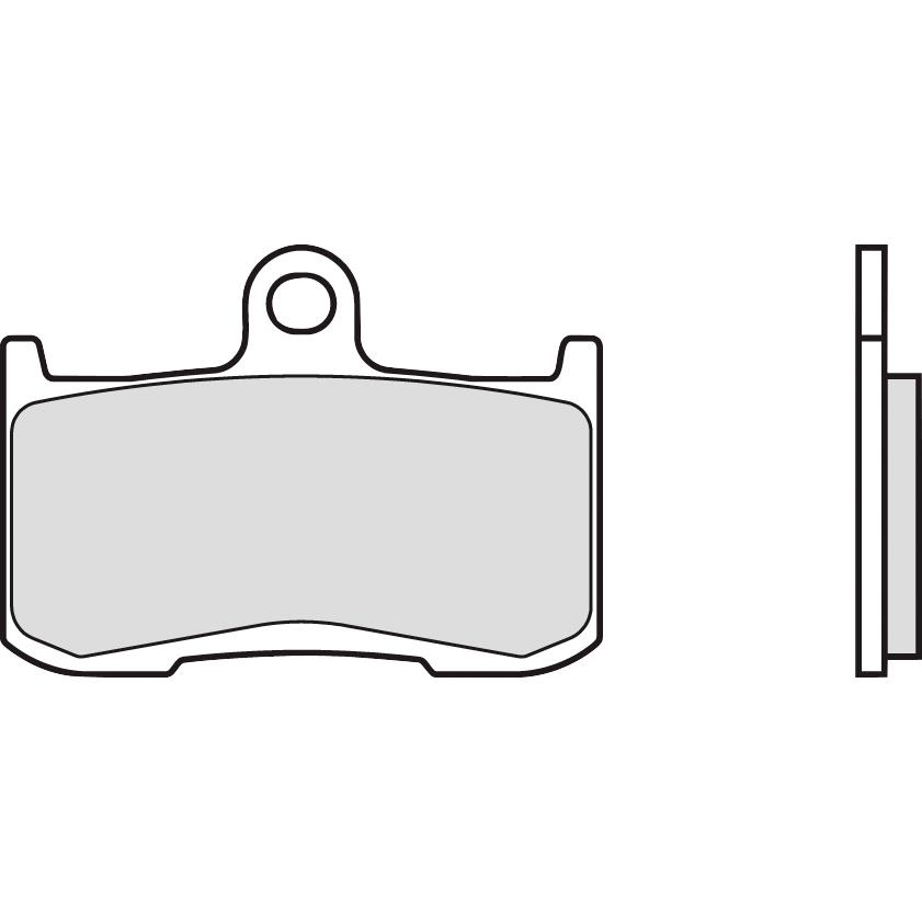 Brembo Bremsbeläge organisch 07KA23.05 69