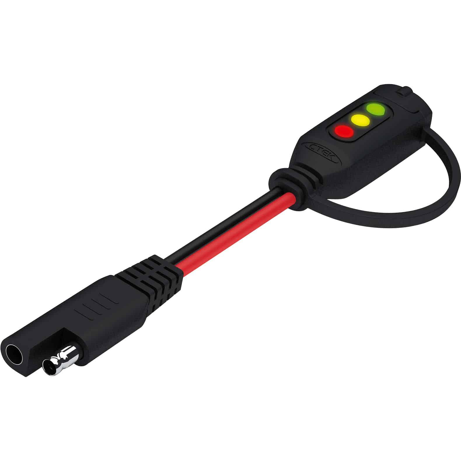 CTEK Comfort Connect Steckdose mit Ladestandanzeige an SAE - Motorradzubehör - Werkstattzubehör