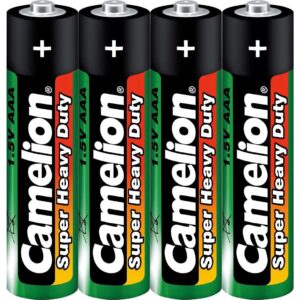 Camelion 4er Pack AAA Batterie Super Heavy Duty R03 - Motorradzubehör - Reisen & Outdoor