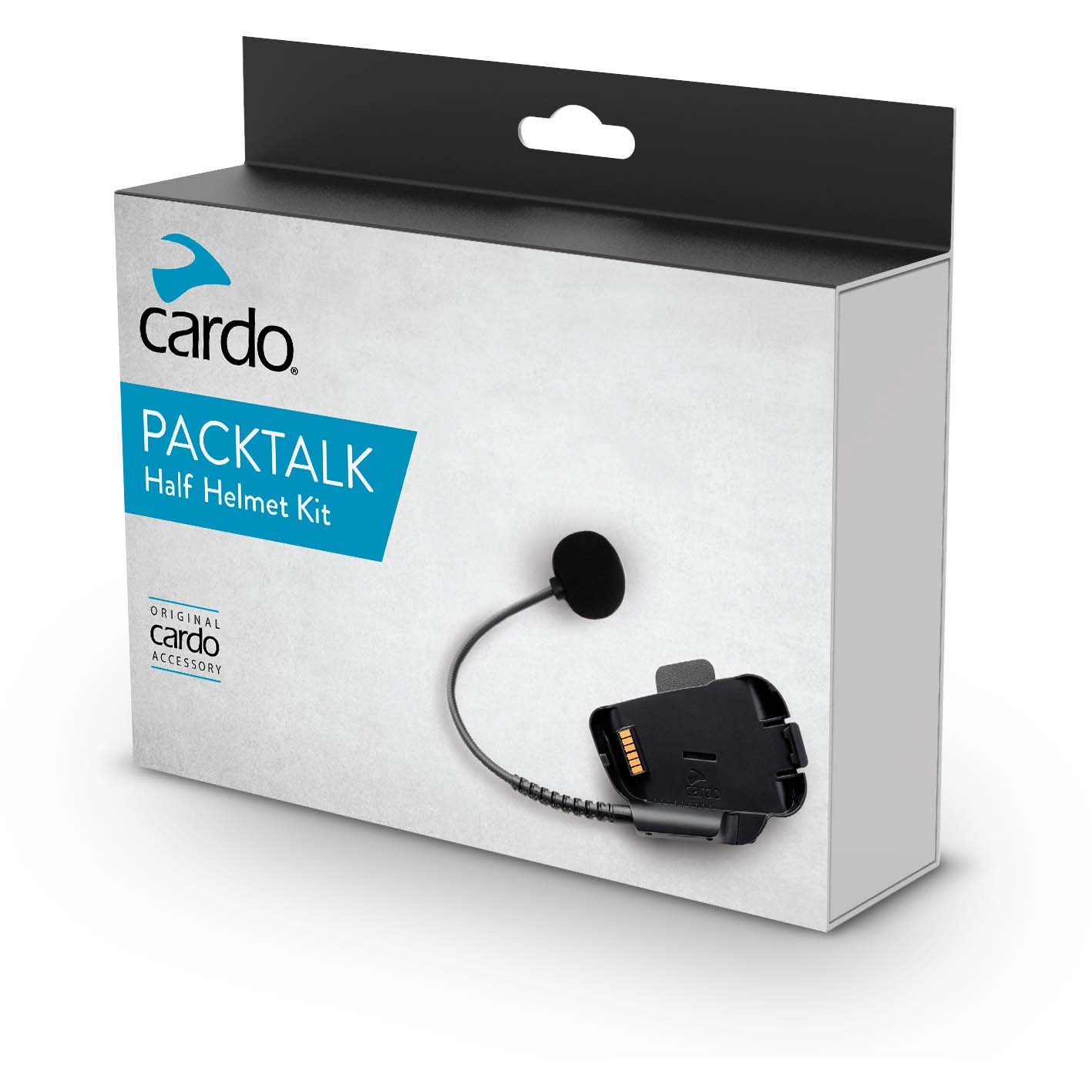 Cardo Packtalk Bold & Black half Helmet Kit Packtalk Bold & Black - Motorradzubehör - Multimedia