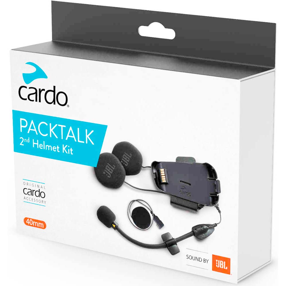 Cardo Packtalk Neo/Custom 2nd Helmet Kit JBL - Motorradzubehör - Multimedia