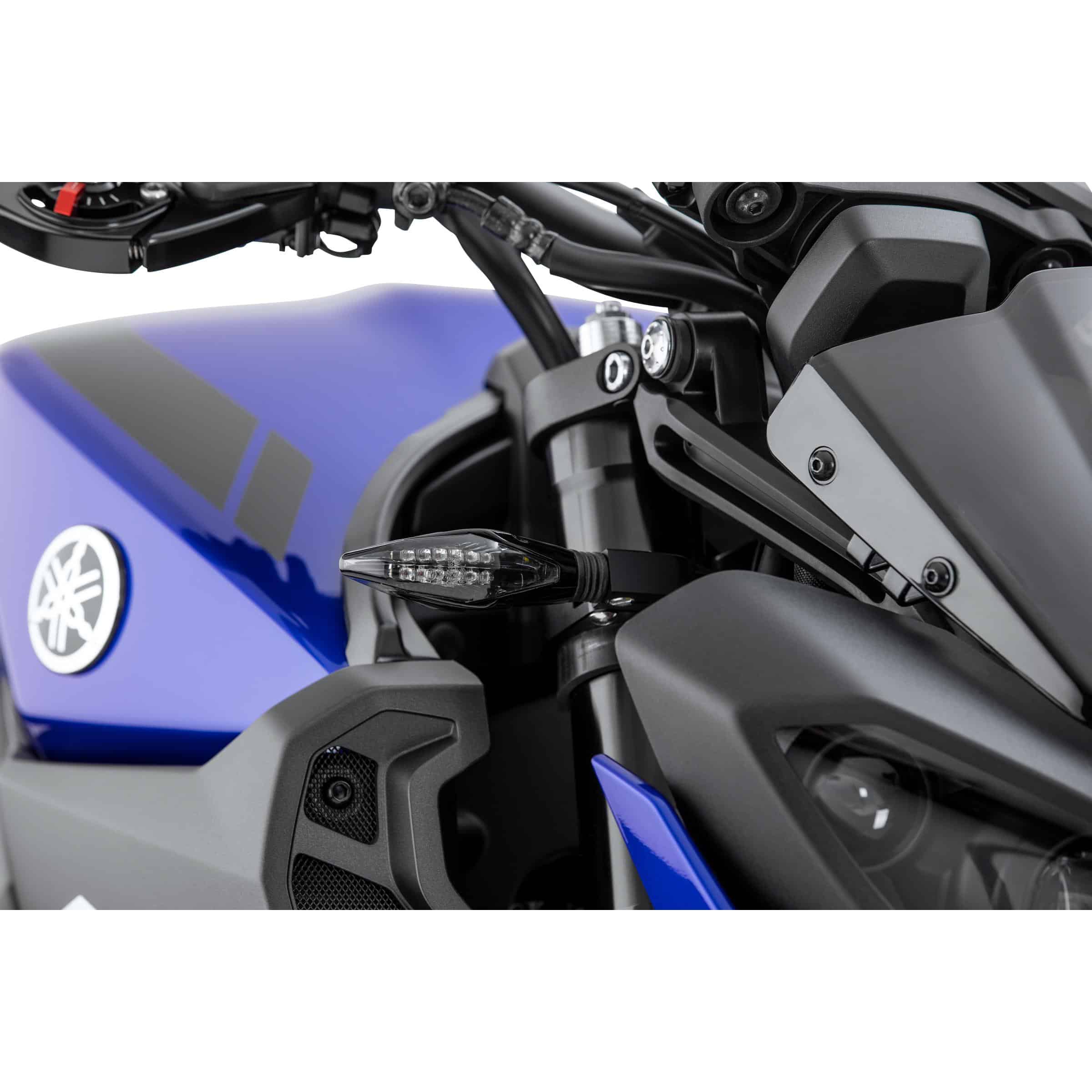 Chaft LED Alu Blinkerpaar M8 Dragon schwarz/getönt - Motorradteile & Ersatzteile - Beleuchtung