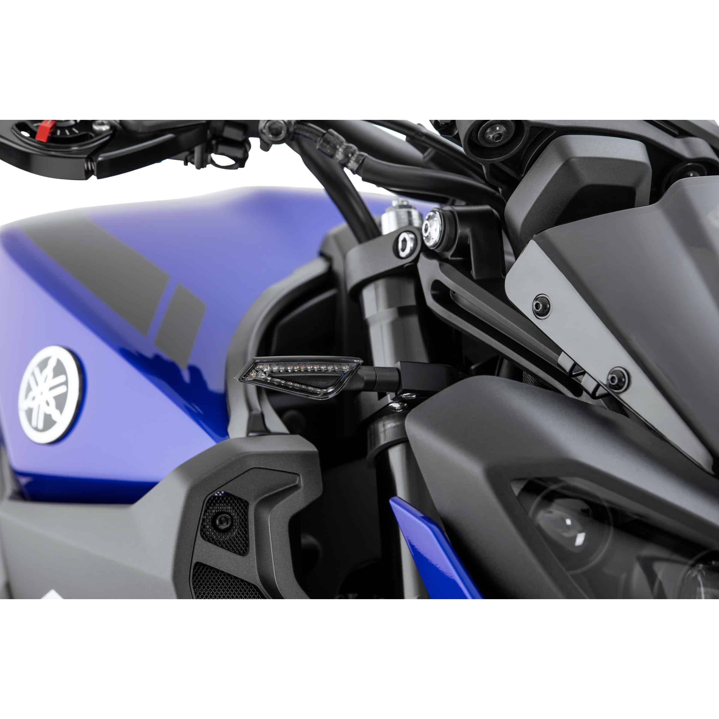 Chaft LED Blinkerpaar M8 Shelter schwarz/getöntes Glas - Motorradteile & Ersatzteile - Beleuchtung