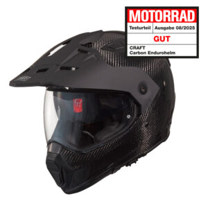 Craft Carbon Endurohelm schwarz S - Helme & Brillen - Motorradhelme