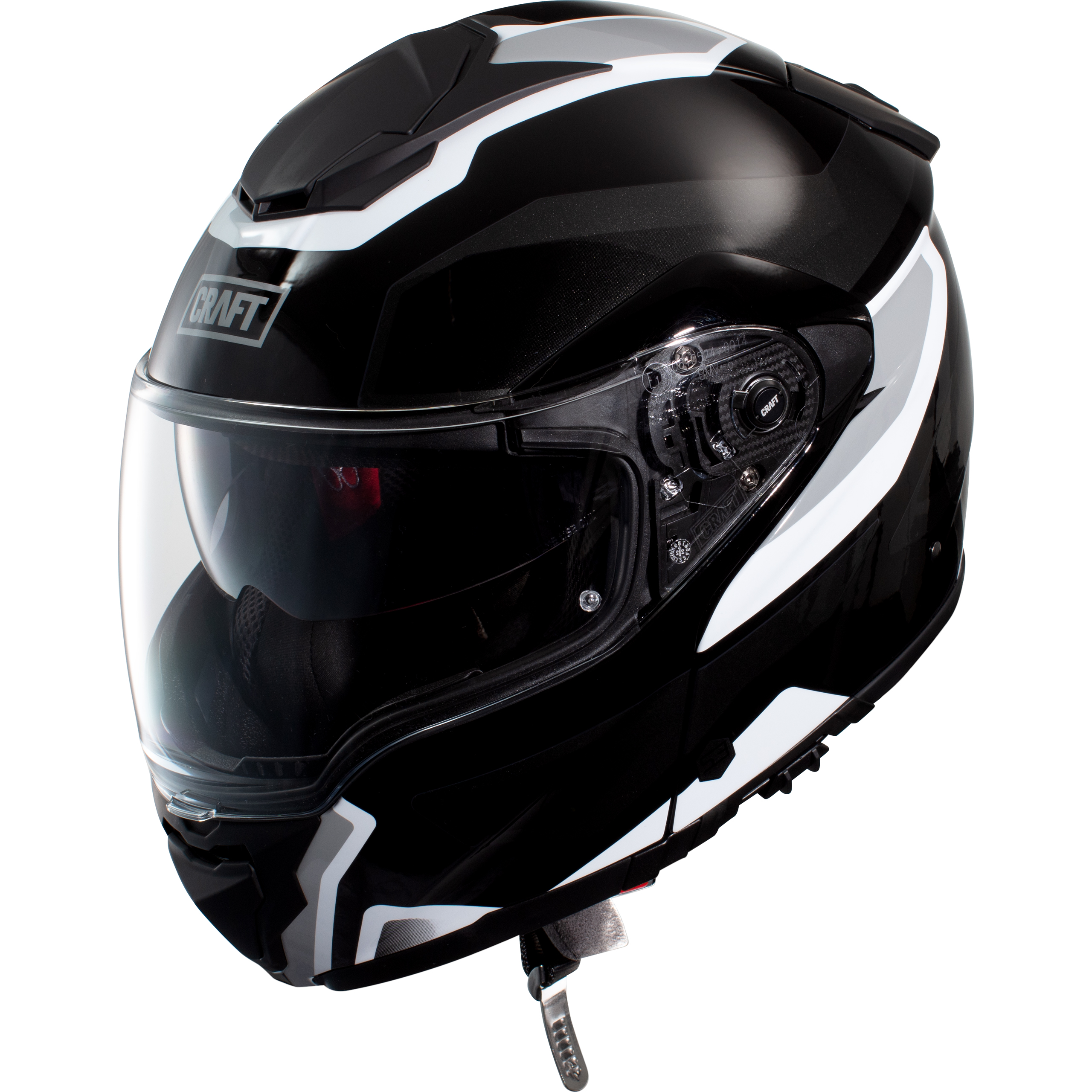 Craft Fiberglas Klapphelm Tour Silber Dekor #24 L - Helme & Brillen - Touring Helme & Brillen