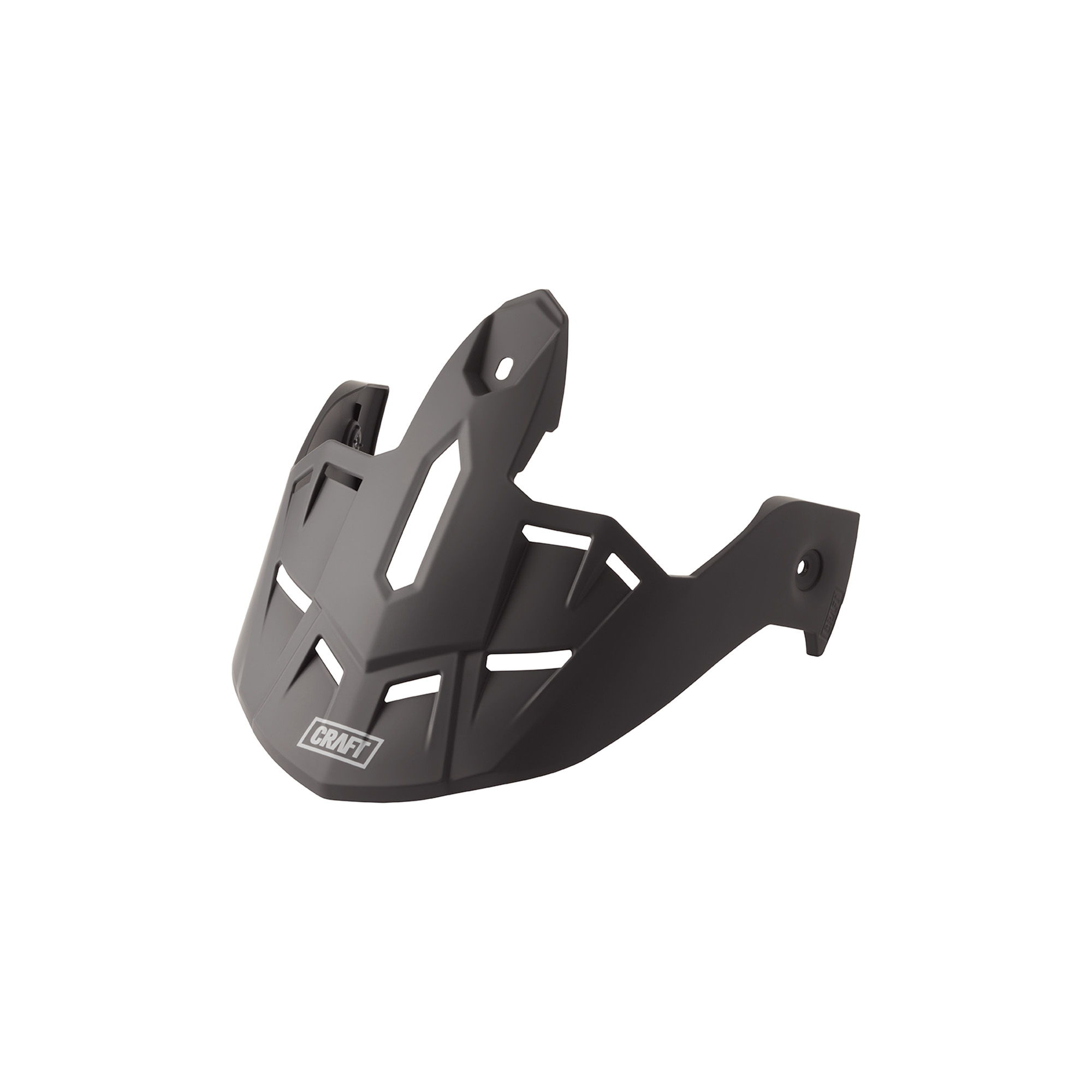Craft Schirm Endurohelm mattschwarz - Helme & Brillen - Motorradhelme Zubehör