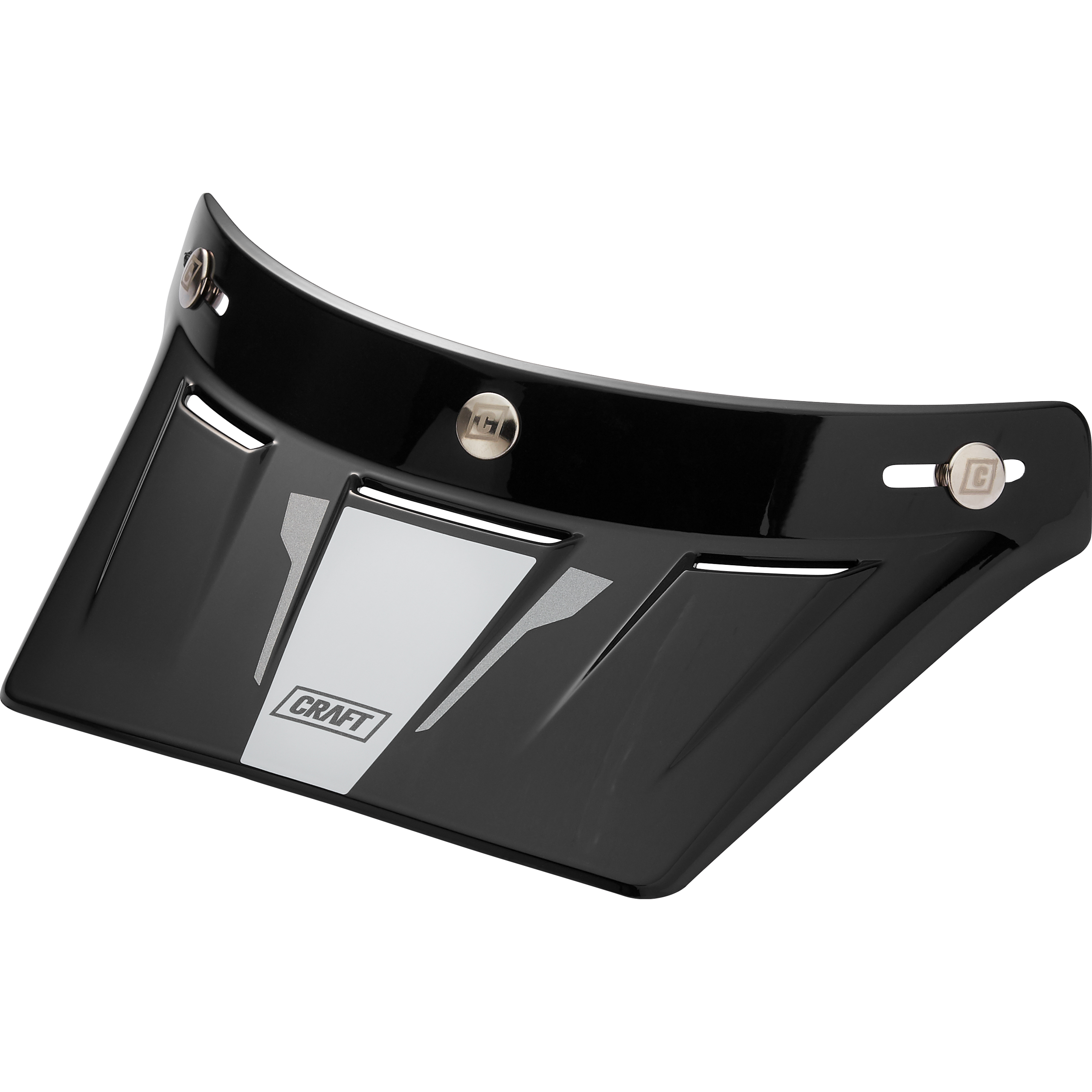 Craft Schirm MX-Line 1.0 White/Black design - Helme & Brillen -