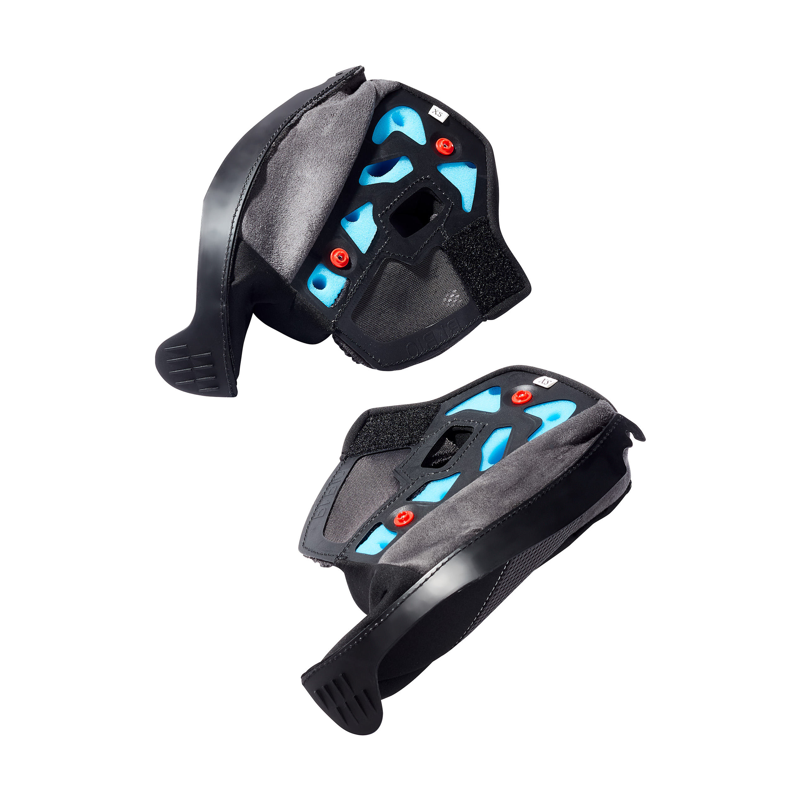 Craft Wangenpolster Klapphelm Tour schwarz L (35 mm) - Helme & Brillen - Motorradhelme Zubehör