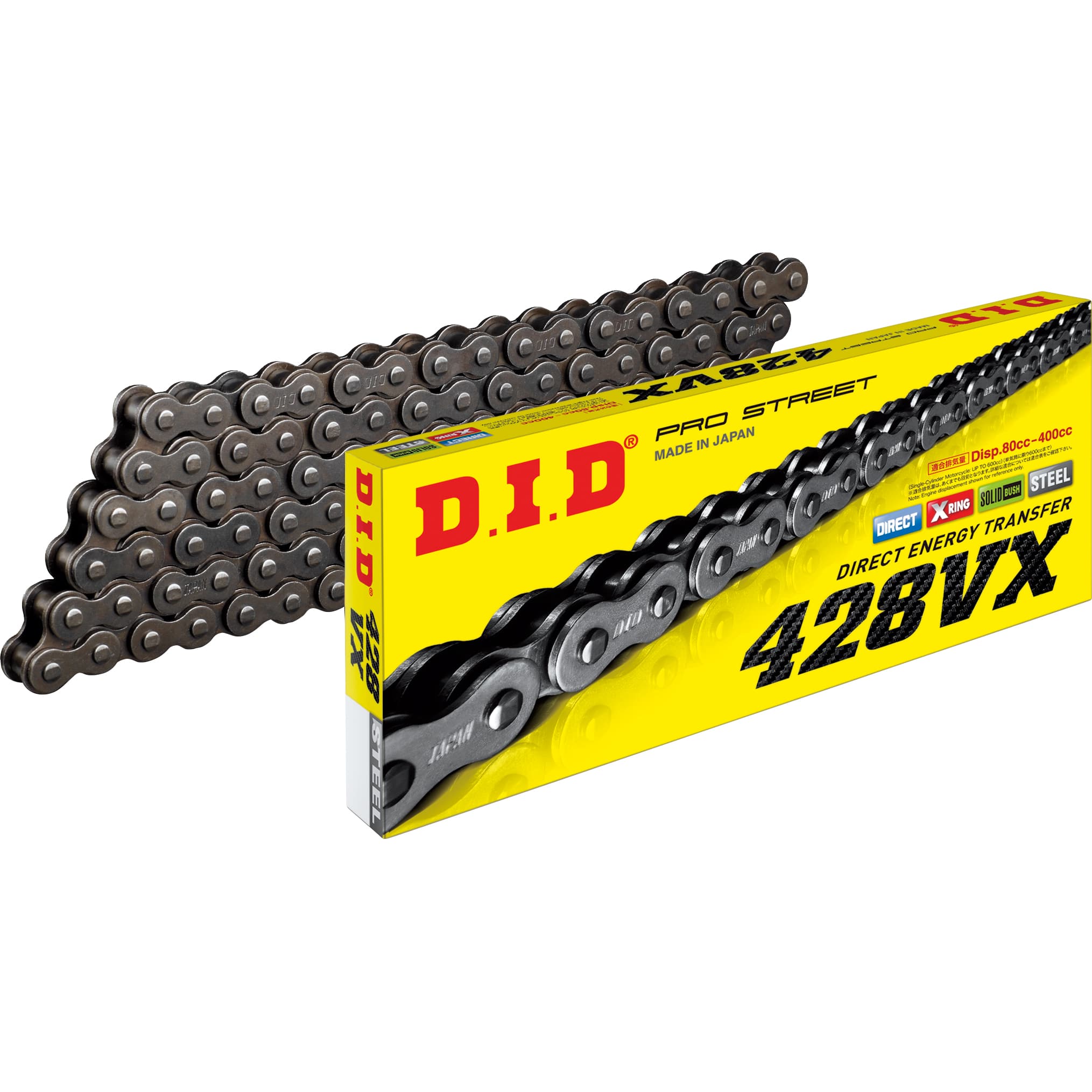 D.I.D. Kettenkit 428VX Clip X 13/60/136 für Aprilia RS4 125 11-20 - Motorradteile & Ersatzteile - Kraftübertragung