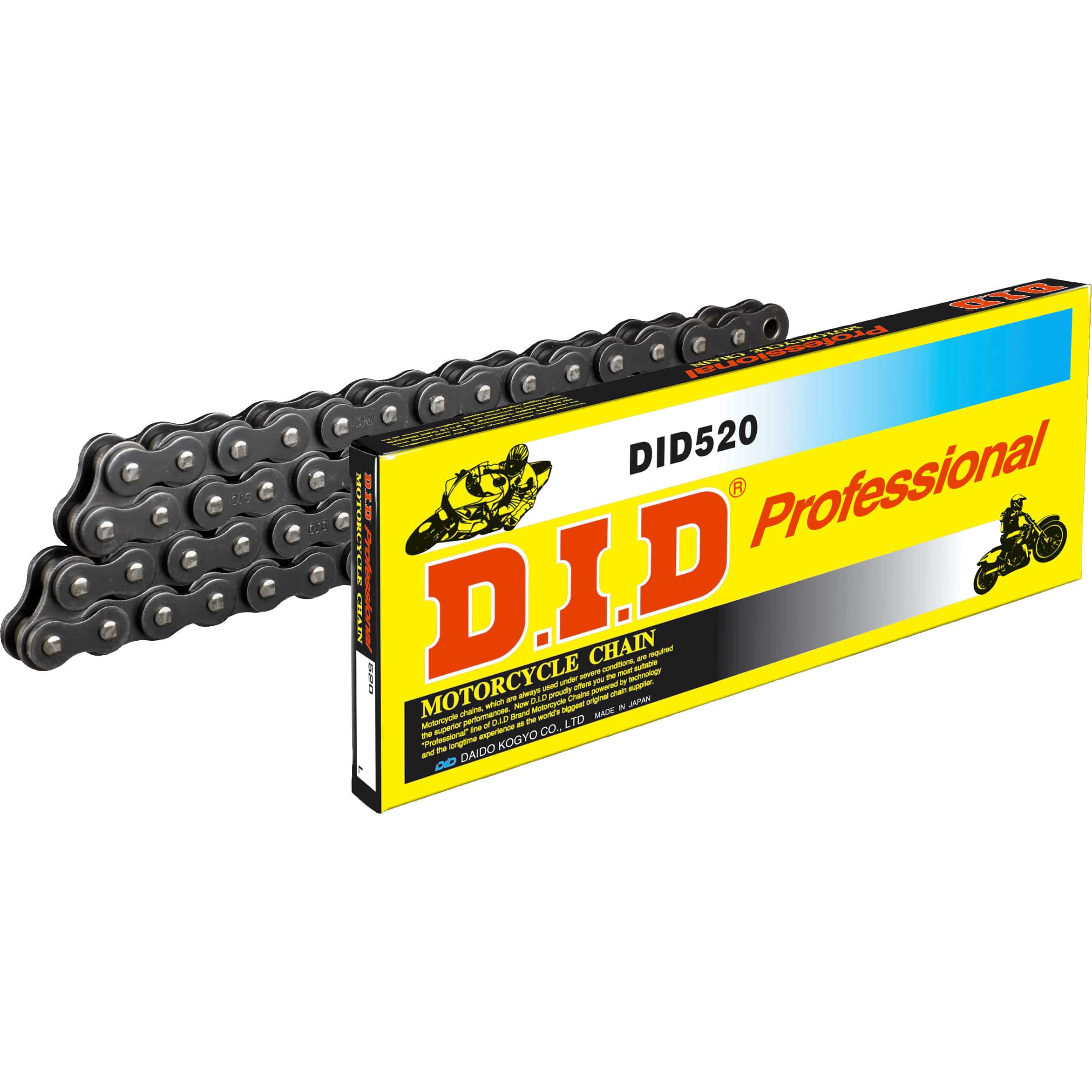 D.I.D. Kettenkit 520 Clip S 14/44/110 für Honda XL 125 V Varadero - Motorradteile & Ersatzteile - Kraftübertragung