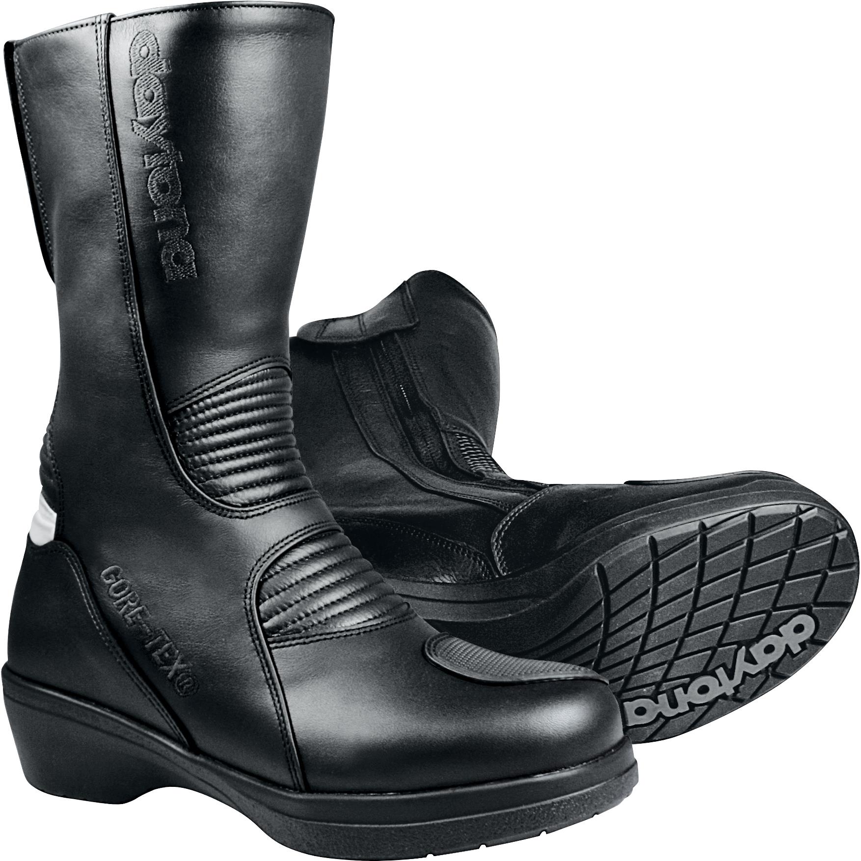 Daytona Boots Pilot GTX Damenstiefel schwarz 40 - Motorradbekleidung - Motorradstiefel & Motorradschuhe