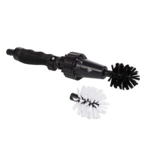Dunlop Reinigungsbürste/Felgenbürste mit Schlauchanschluss 3/4" - Motorradzubehör - Reinigung & Pflege
