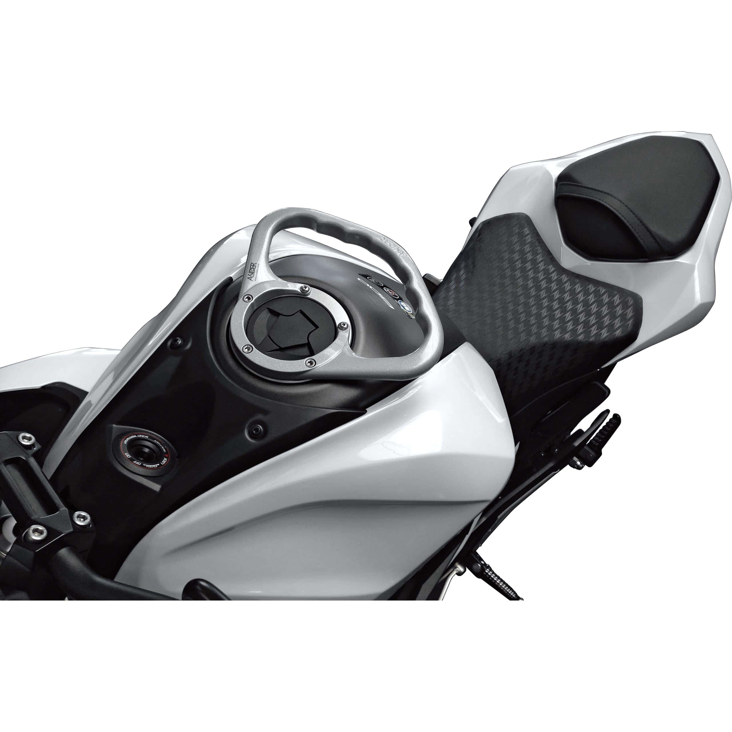 DuoDrive Beifahrerhaltegriff 5 Schrauben KR 01 S silber - Motorradteile & Ersatzteile - Lenker