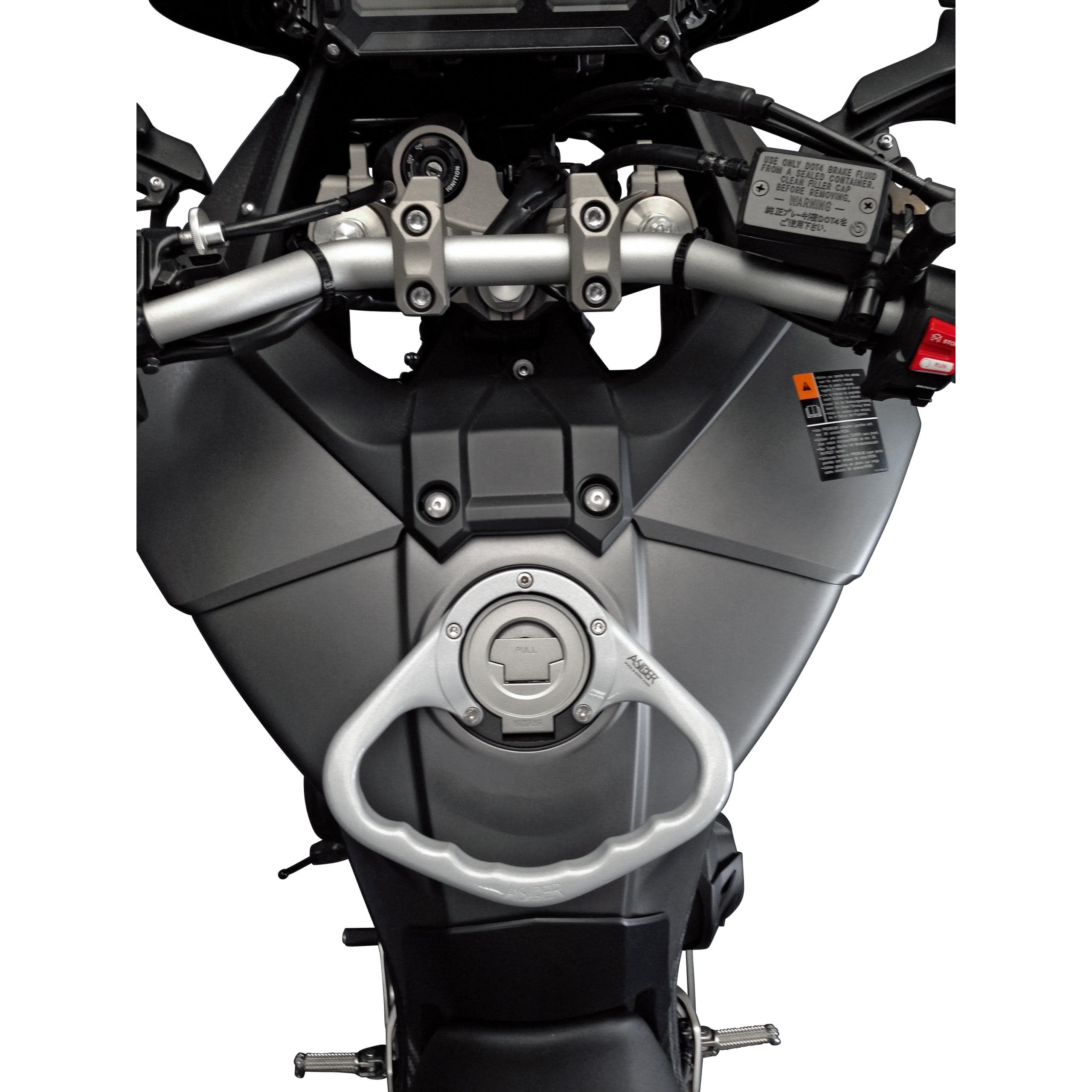 DuoDrive Beifahrerhaltegriff 5 Schrauben YF 01 S silber - Motorradteile & Ersatzteile - Lenker