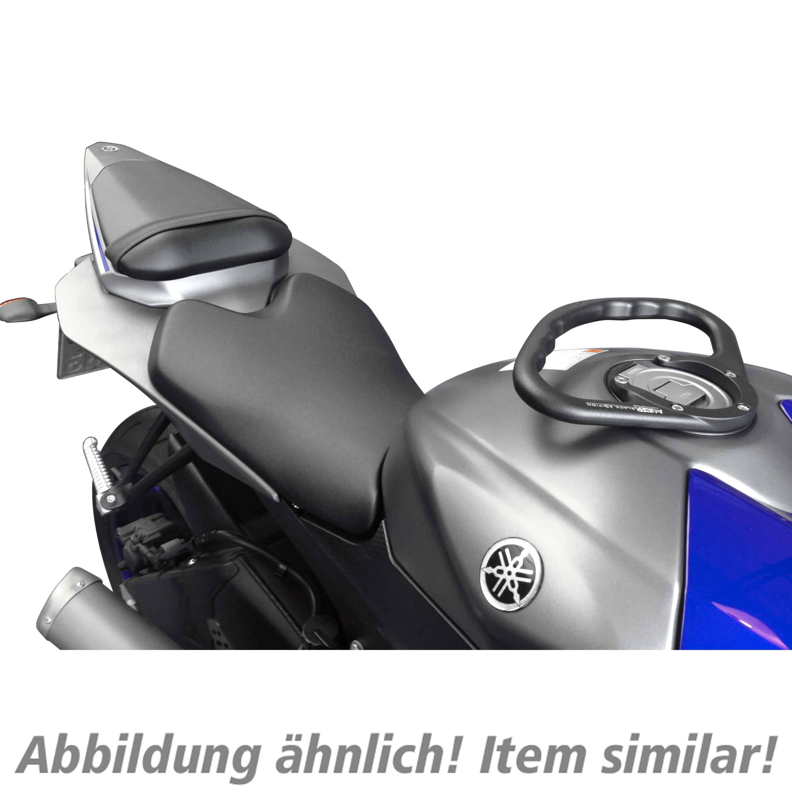DuoDrive Beifahrerhaltegriff 7 Schrauben KR 02 B mattschwarz - Motorradteile & Ersatzteile - Lenker