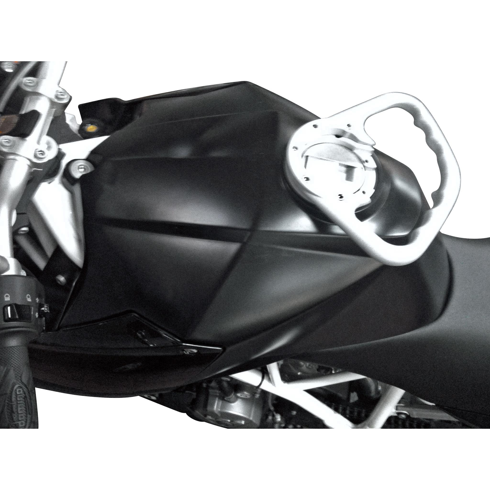 DuoDrive Beifahrerhaltegriff ohne Schrauben DAF 01 S silber - Motorradteile & Ersatzteile - Lenker