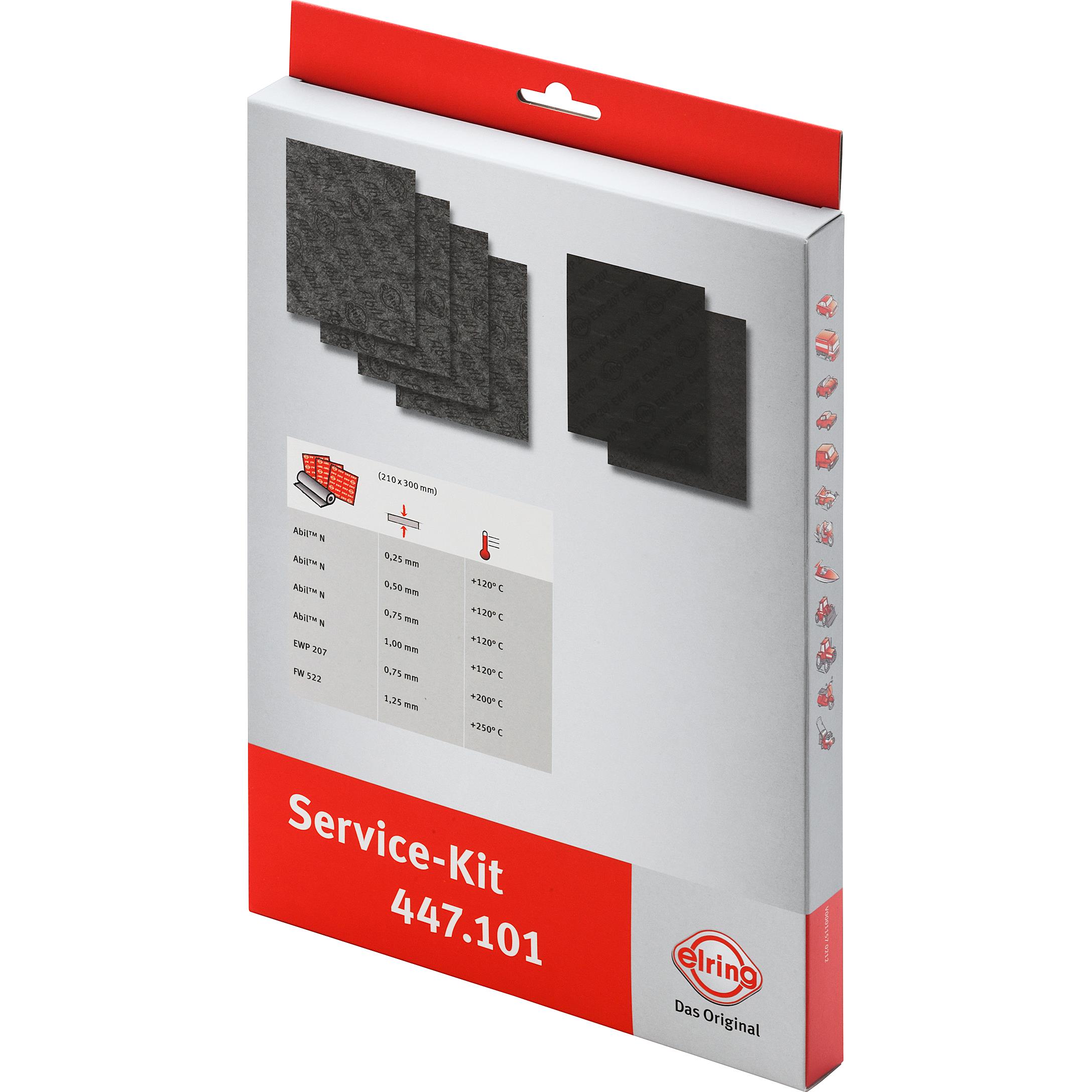 Elring Dichtungspapier Service-Kit 6x 210x300mm - Motorradteile & Ersatzteile - Motorteile
