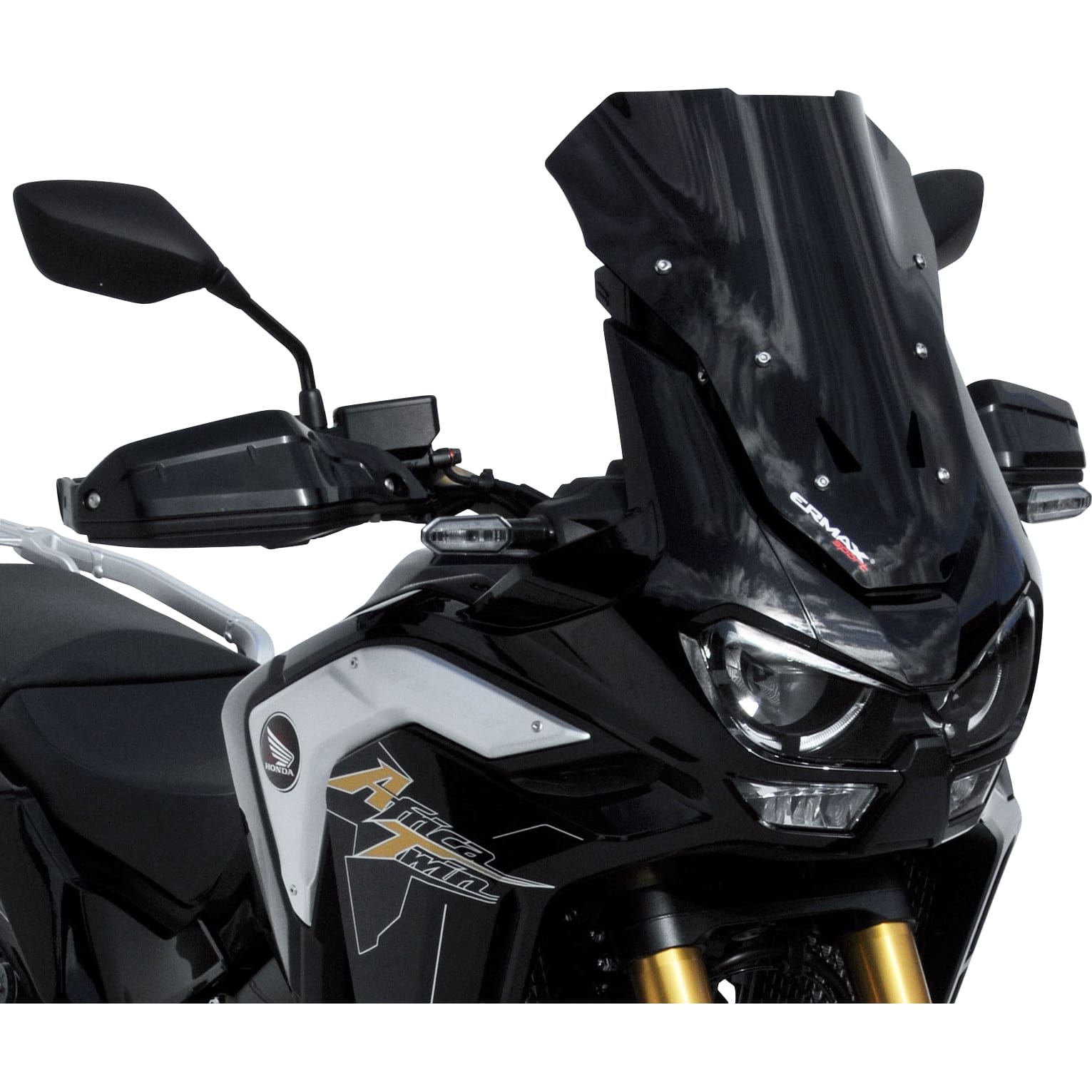 Ermax Scheibe Sport schwarz für CRF 1100 Africa Twin Adventure Spo - Motorradteile & Ersatzteile - Anbauteile